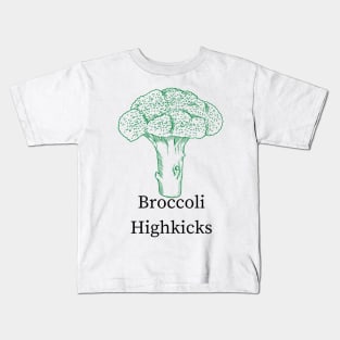 Broccoli Highkicks Kids T-Shirt